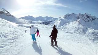 The best skiing 2017 St AntonLechZürsWarthSchröcken Austria [upl. by Jordana]