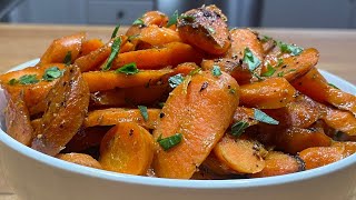 Ginger Maple Glazed Carrots [upl. by Ennairrac]