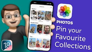 How to Organise Your Favourite Photos with Pinned Collections in iOS 18 [upl. by Galloway]