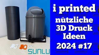 l printed  nützliche 3D Druck Ideen 💡 zum selber Drucken 2024 17  3D Drucker  Druckvorschläge [upl. by Ecurb]