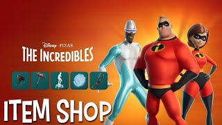 FORTNITE  The Incredibles Skins  Item Shop Preview [upl. by Danby]