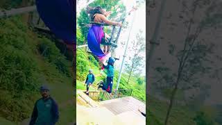 දැන් ලංකාවම දන්න තැනක් song ellaswingtravel ella cover zipline love youtubeshorts srilanka [upl. by Ahsi]