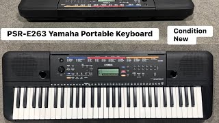 Yamaha PSRE263 Yamaha portable keyboard 🎹  Wilson’s music instruments 03371476660 [upl. by Edson]