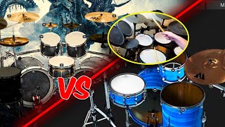 ML Drums Free VS Krimh Drums Free THE BATTLE [upl. by Harned384]