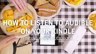 How to Simple Steps to Purchase Audible Audiobooks Using Your Kindle [upl. by Tab]