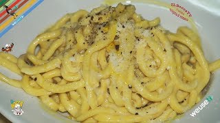 268  Pici cacio e pepee ci poi tappà le crepe primo piatto vegetariano facile veloce e gustoso [upl. by Kassel]