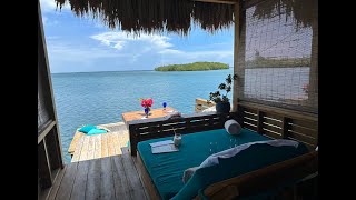 Overwater Bungalows in Roatan Honduras Royal Caribbean Grandeur of the Seas [upl. by Benoite]