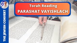 PARASHAT VAYISHLACH  Torah Reading in Hebrew amp English Translation  TORAH STUDY [upl. by Aisat]