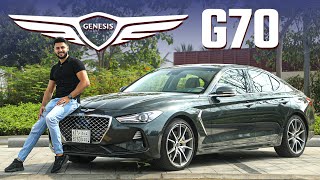 Genesis G70 Review Price amp Specs [upl. by Smoot]