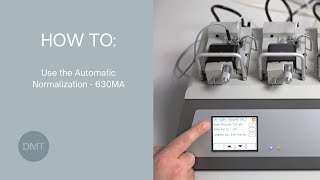 How To  Use Automatic Normalize  630MA [upl. by Nyrehtak276]