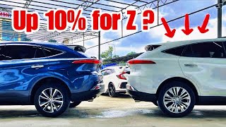 Toyota Harrier G vs Z XU80 [upl. by Broek321]