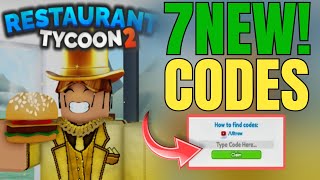 ⚠️ NEW 🌟 UPDATE ⚠️ RESTAURANT TYCOON 2 ROBLOX CODES 2024  RESTAURANT TYCOON 2 CODES 2024 [upl. by Seaden66]