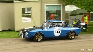 Lancia Fulvia on Track [upl. by Enelhtak752]