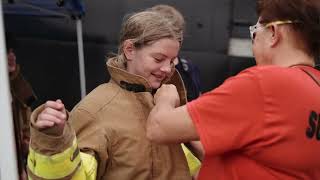 Blount County Fire amp EMS Association Jr Fire Academy 2024 [upl. by Aihsekan]