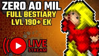 Tibia  Knight 190 bestiary e rush   Ek Do zero ao Mil [upl. by Etnelav428]