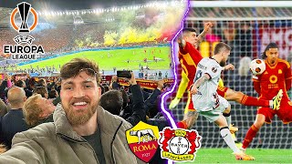 AS Rom vs Leverkusen  Stadionvlog 🇮🇹😱  Andrich mit absolutem KRACHER  ViscaBarca [upl. by Idid814]