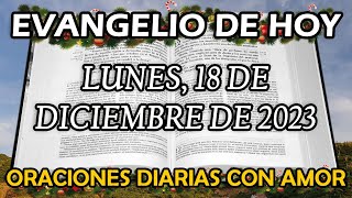 Evangelio de hoy Lunes 18 de Diciembre de 2023  Su madre María estaba desposada con José [upl. by Wyck]