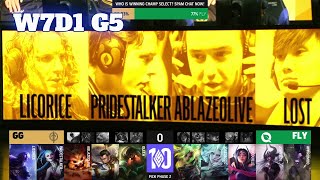 GG vs FLY  Week 7 Day 1 S12 LCS Spring 2022  Golden Guardians vs FlyQuest W7D1 Full Game [upl. by Ponzo]