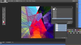 Photoshop gradients  create fragmented abstract backgrounds [upl. by Viveca]