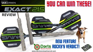 Winmau 2022 Michael Van Gerwen Exact 215g Darts Review [upl. by Anidal]