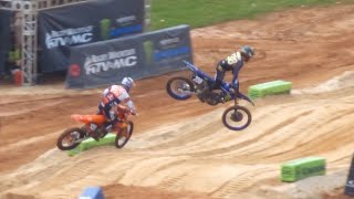 Lawrence vs Deegan 2023 Atlanta 250 East Heat 1 Full Heat 4k  from the stands [upl. by Cynde]