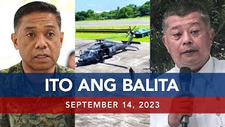 UNTV Ito Ang Balita  September 14 2023 [upl. by Finnegan299]