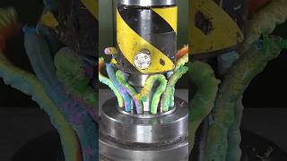 Crushing Candy Eyes With Hydraulic Press 👀🤔 hydraulicpress crushing satisfying viral [upl. by O'Malley487]