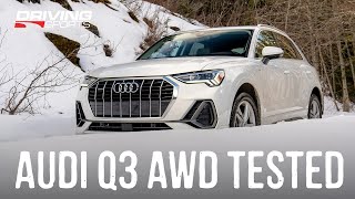 2020 Audi Q3 S Line Quattro Review and OffRoad Test feat BMW X1 [upl. by Ynalem704]