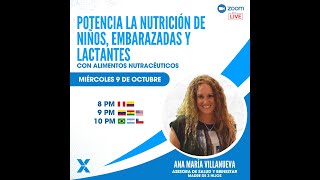 PRODUCTOS FUXION PARA NIÑOS EMBARAZADAS Y LACTANTES  ANA MARÍA VILLANUEVA [upl. by Levins]