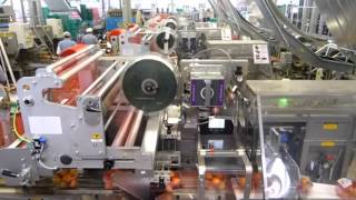 Automation Sorma flow wrapper FLW producing ecopunnet [upl. by Gerk]