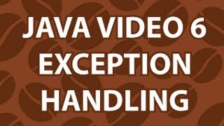 Java Video Tutorial 6 [upl. by Forrester]