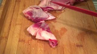 How to butcher a lamb carcass [upl. by Ecinerev523]