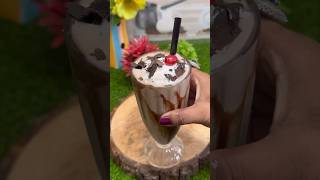 Black Forest Shake🍫🧋 shorts ytshorts youtubeshorts food recipe [upl. by Salta84]