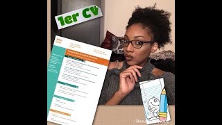 Mon 1 er CV comment rédiger un CV sans expérience [upl. by Eelak572]