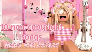 10 noncopyrighted songs great for intros [upl. by Htebilil]