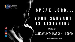 Sunday 24th March 2024  Morning Service LiveStream  1050am Start [upl. by Nylzor]