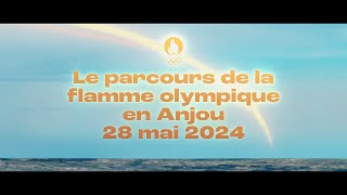 Le 28 mai lAnjou senflamme pour les Jeux Olympiques [upl. by Evelina]