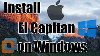 How to install Mac OS X El Capitan on Windows VMWare Workstation [upl. by Ailet]