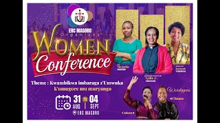 ERC MASORO THURSDAY 31092023 WOMEN CONFERENCE WITH SENIOR PASTOR LYDIA UMULISA MASASU [upl. by Irat]