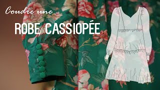 DIY Couture  Coudre une robe Cassiopée  Cecile [upl. by Alikahs]