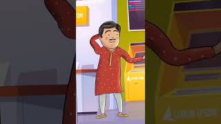 😅🤣jethalal cartoon comedy short short trending trend youtube short [upl. by Rehpotsirhcnhoj118]