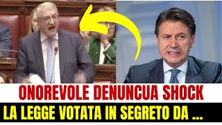 DENUNCIA SHOCK ALLA CAMERA ECCO LA LEGGE VOTATA IN SEGRETO DALLA SINISTRA CHE HA DISTRUTTO ITALIANI [upl. by Natka]