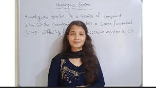 Homologous series carbon its compound class 10 part06 [upl. by Baseler]