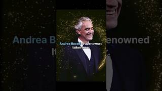 Andrea Bocelli Time to Say Goodbye inspiration singer [upl. by Theodor53]