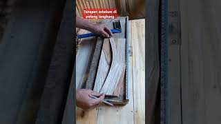 Lengkungan sangkar shortvideo diy woodworking sangkarburung tutorial [upl. by Eniluap664]