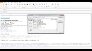 Create a Hyperlink in Outlook and Word [upl. by Reagan76]