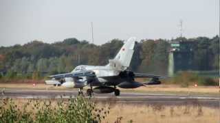 Steadfast Noon 2012 Kleine Brogel Tornado F16 Departures [upl. by Zaslow]