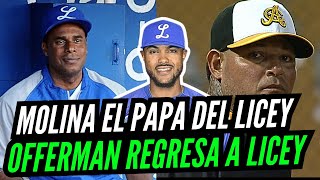 LICEY Bota Su MANAGER Offerman De Regreso l Molina La Pesadilla Del Licey Vs Aguilas [upl. by Rodmur]