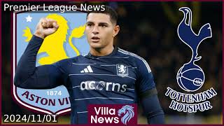 View Emery to axe 33 player  Aston Villa predicted XI v Tottenham [upl. by Inman]