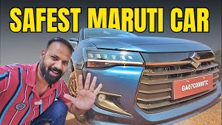 SAFEST MARUTI CAR  REALLY 😳 New Dzire 2024 Achieves FIVE STAR SAFETY Rating in GNCAP [upl. by Atirak]